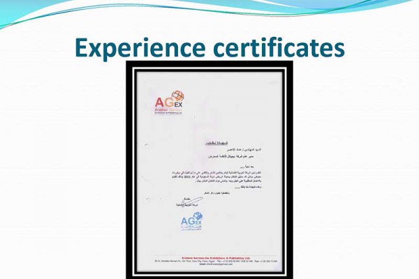 Certificates Gallery  3 