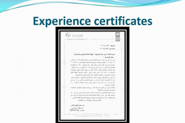 Certificates Gallery  10 